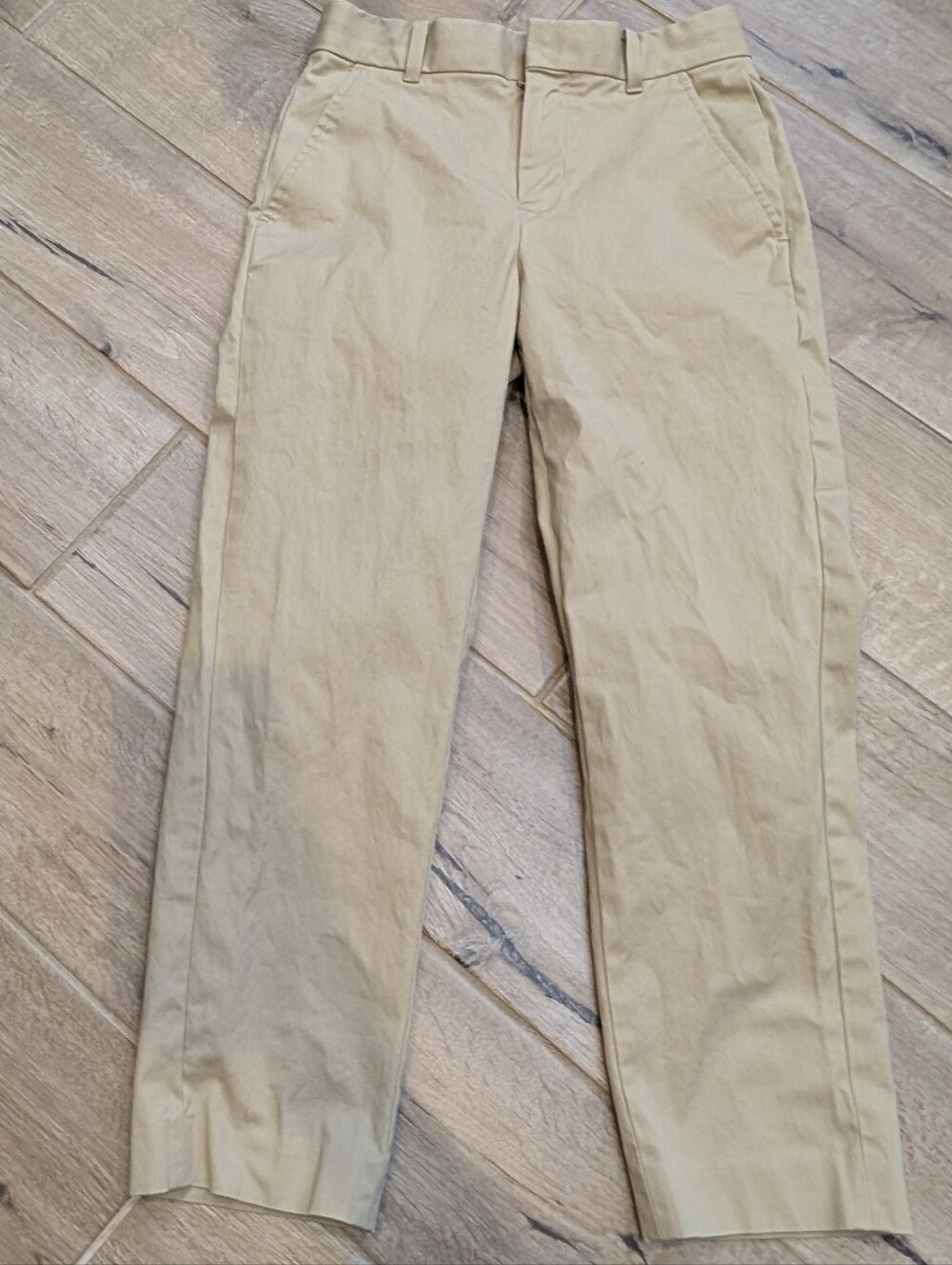 Youth Boys Classic Khaki Straight-Leg Pants